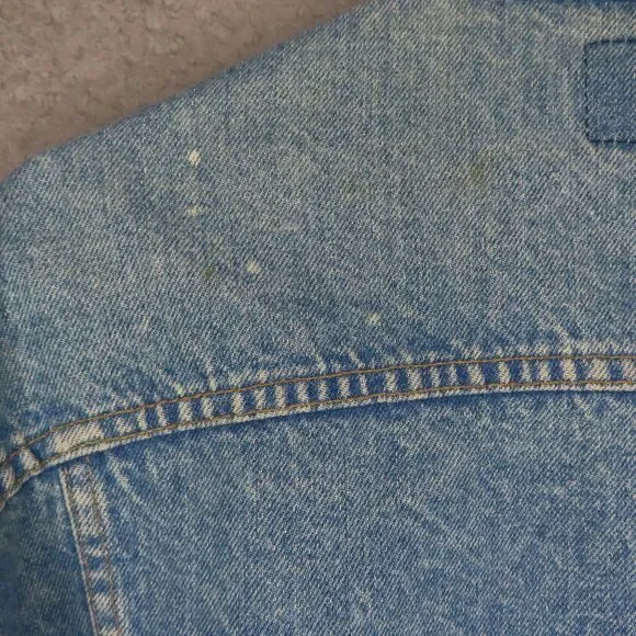 Vintage Levi's 80s/90s Trucker Denim Jacket Coat MADE IN USA Model 70507 0214 XL